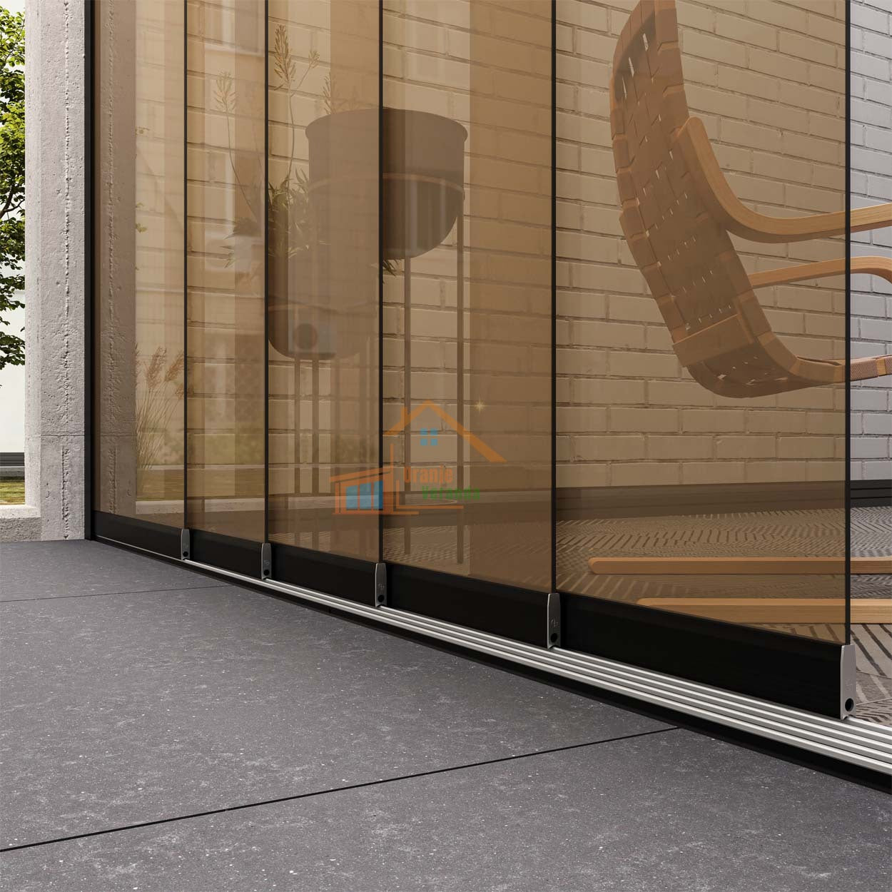 Op Maat Glazen Schuifwand