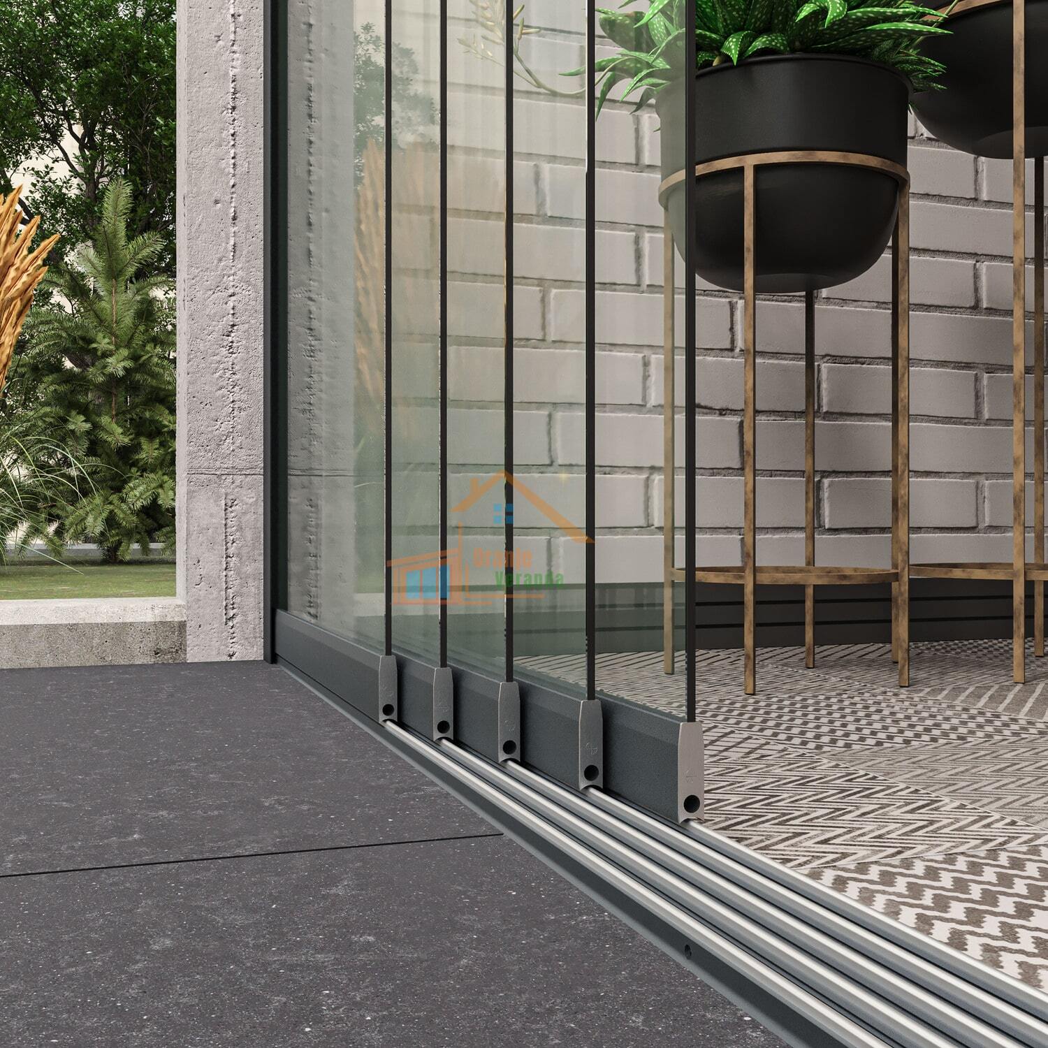 Op Maat Glazen Schuifwand