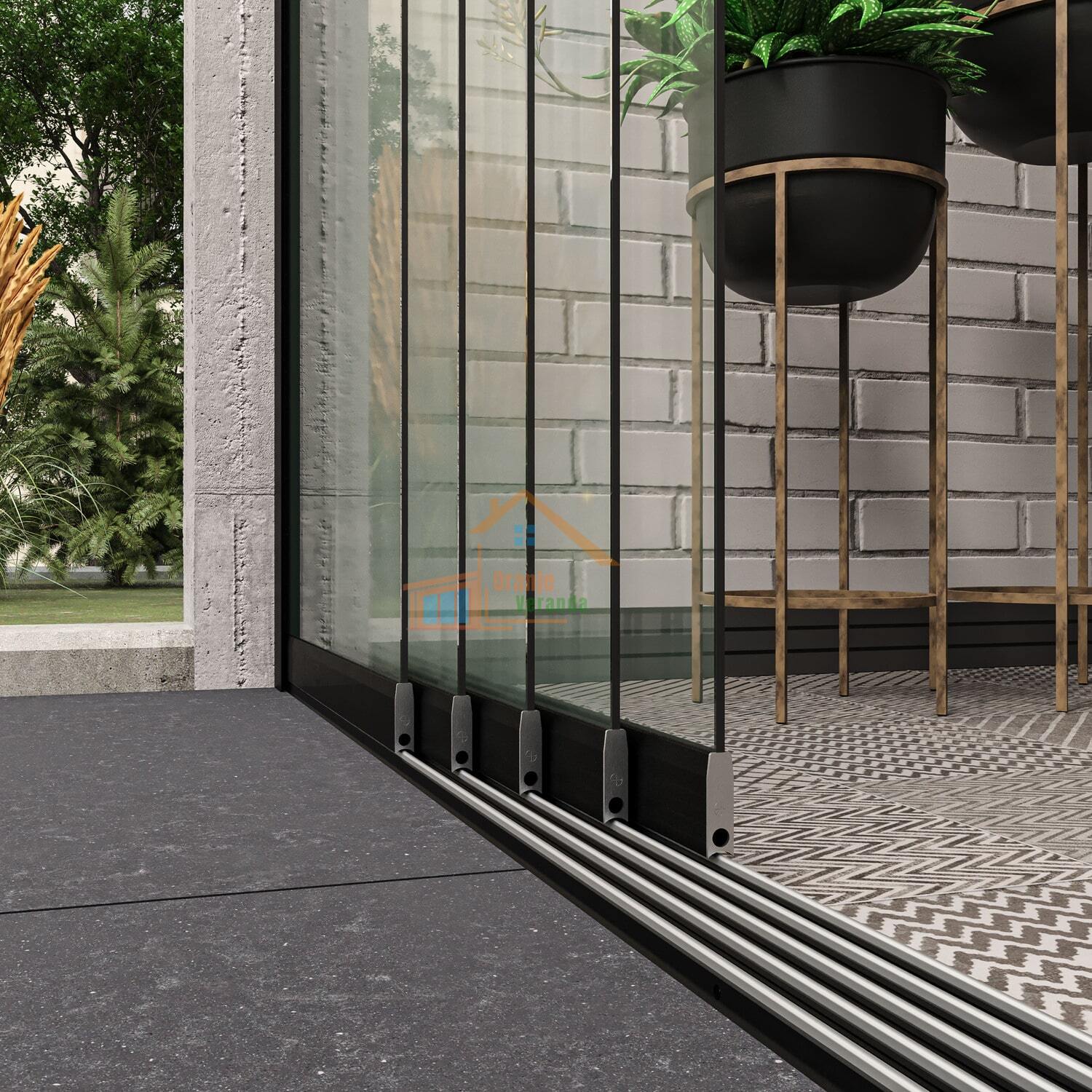 Op Maat Glazen Schuifwand