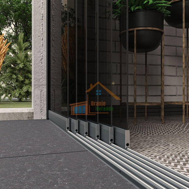 6 Rail Getint Glas