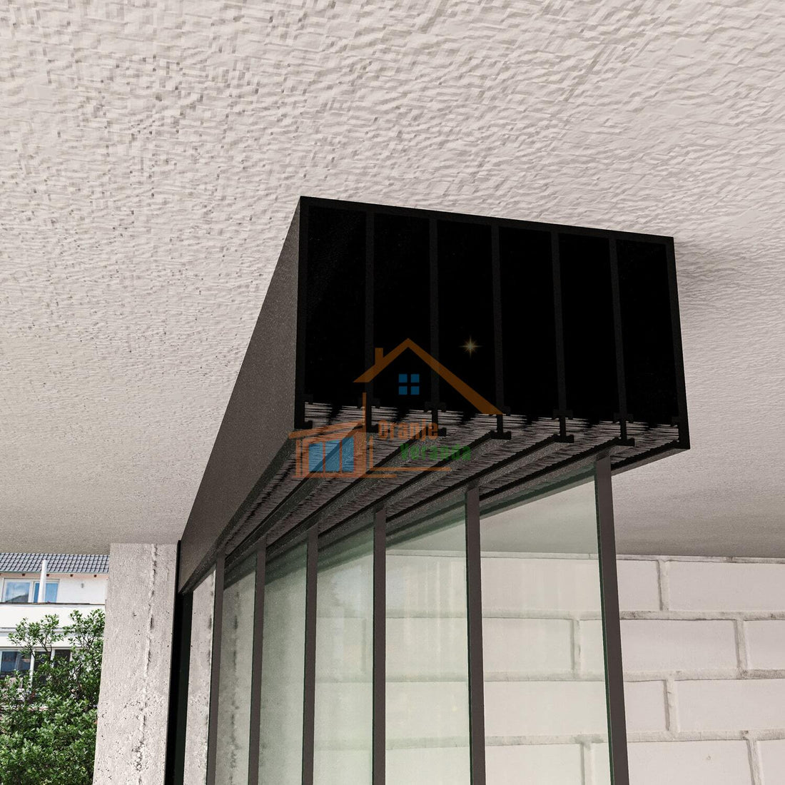 7-Rail Glazen Schuifwand tot 5560 mm breed